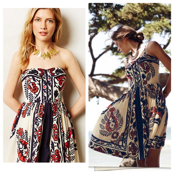 Anthropologie Sweetwater Dress Nwt 